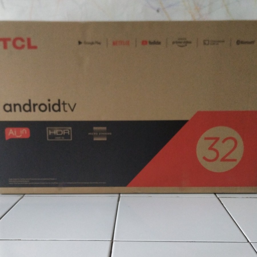 TCL New 32A7 Android 11.0 HDR Panel A+ Quality Garansi Resmi