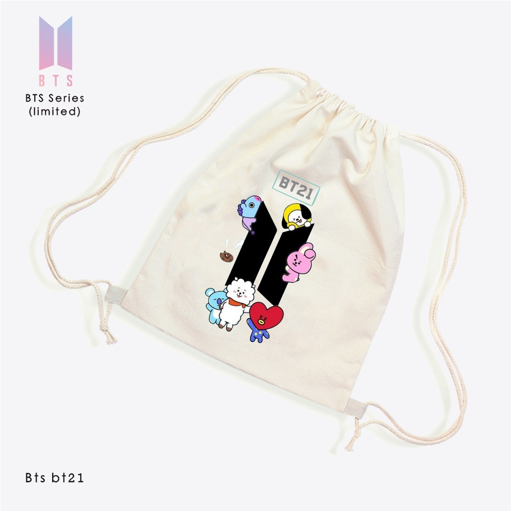 Stringbag / Tas serut Kpop Bts V jungkook RM j Hope jin