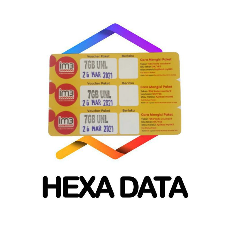 VOUCHER DATA INDOSAT 7GB UNLIMITED