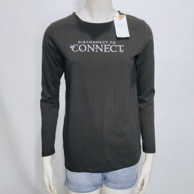 NEW!! T-Shirt COLORBOX Wanita AJ40241