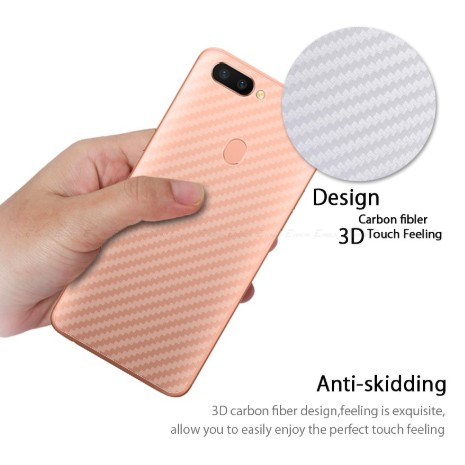 Sticker Belakang Hp Oppo F7 F5 F3 A71 A37 Soft Carbon Sticker Skin handphone