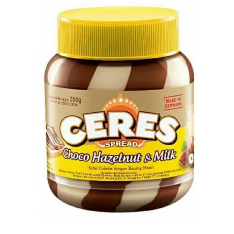 

CERES CHOCO SPREAD DUO MILK HAZELNUT