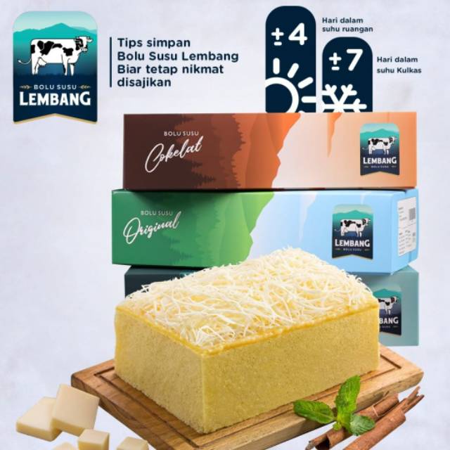 [KHUSUS P.JAWA] Paket Hemat Bolu Susu Lembang BSL Varian Original Coklat Vanila Asli Bolu Bandung