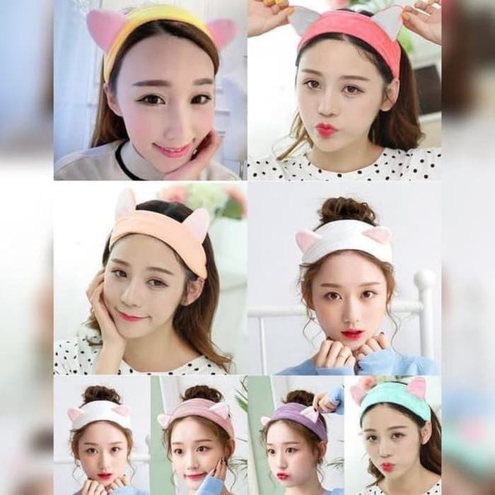 BANDO HANDUK KUPING LUCU ALA CEWEK KOREA