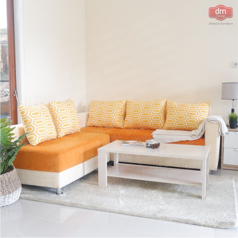 Sofa Minimalis SETENGAH SANDARAN -  DM Mebel