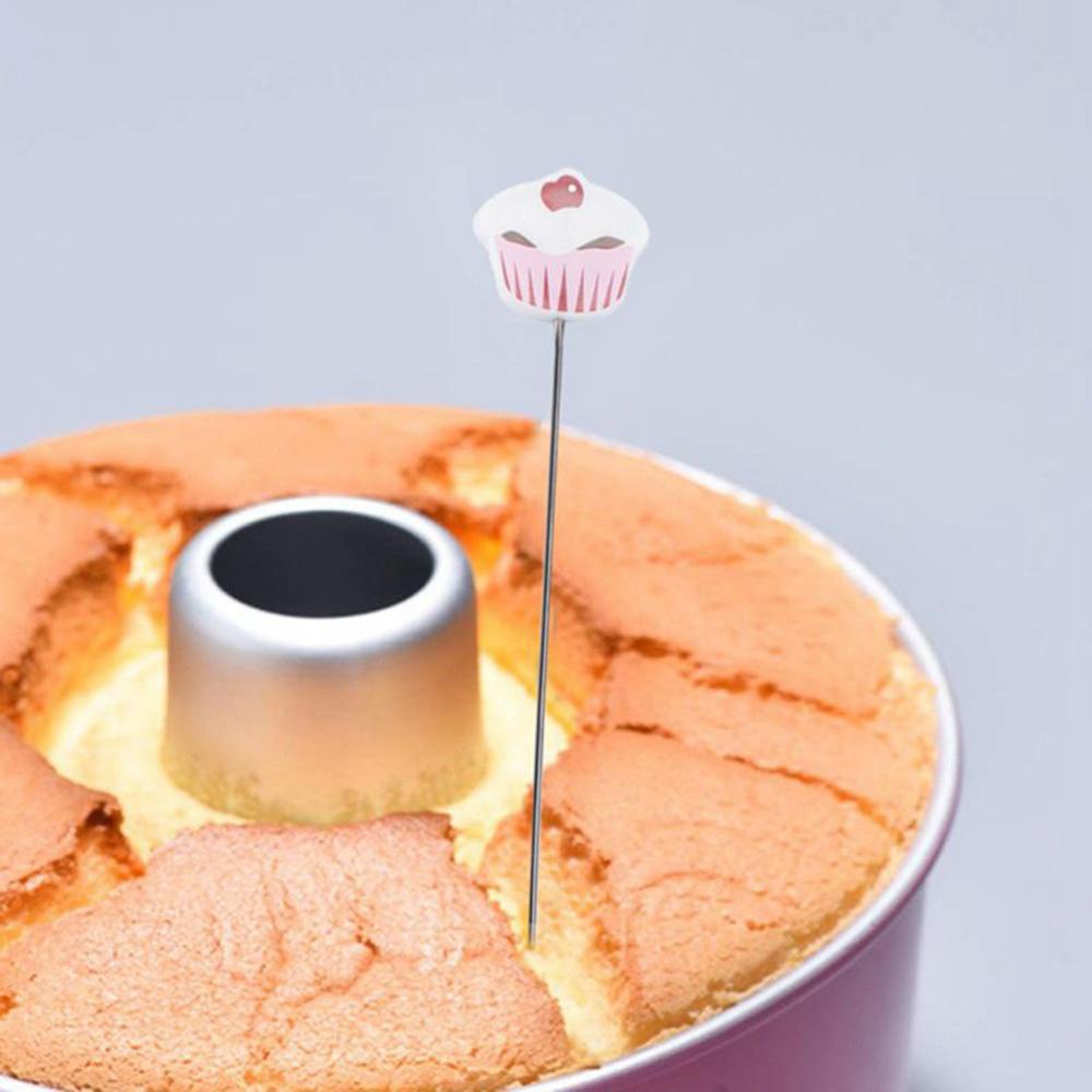 Quinton Kue Tester Stainless Steel Tahan Lama Fondant Pastry Aksesoris Alat Dapur Testing Cupcake Probe