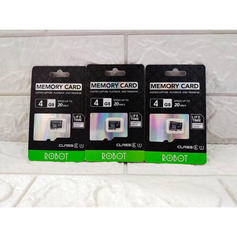 micro sd robot 4gb 8Gb original class 6