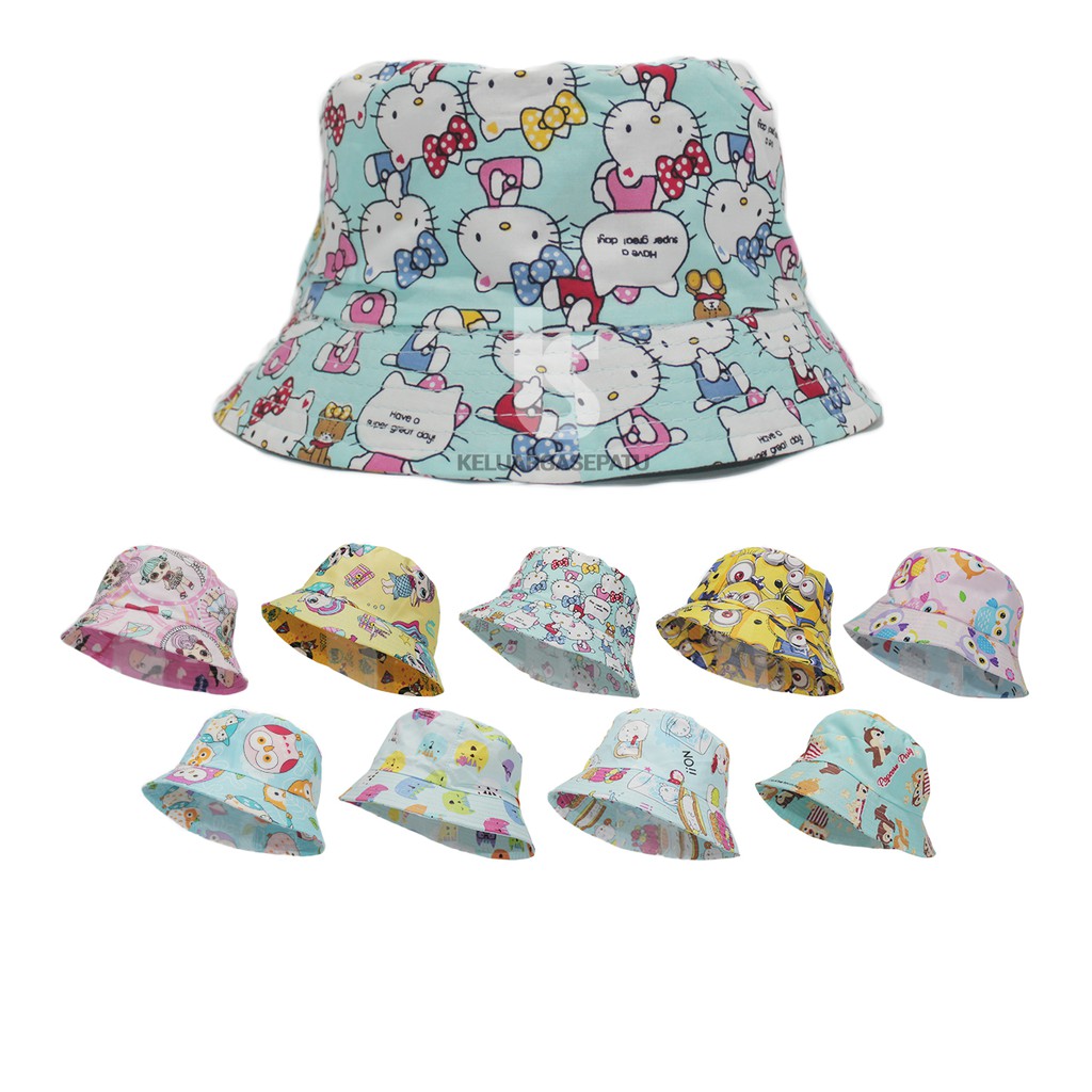 topibucket karakter topi anak topi musim semi topi anak