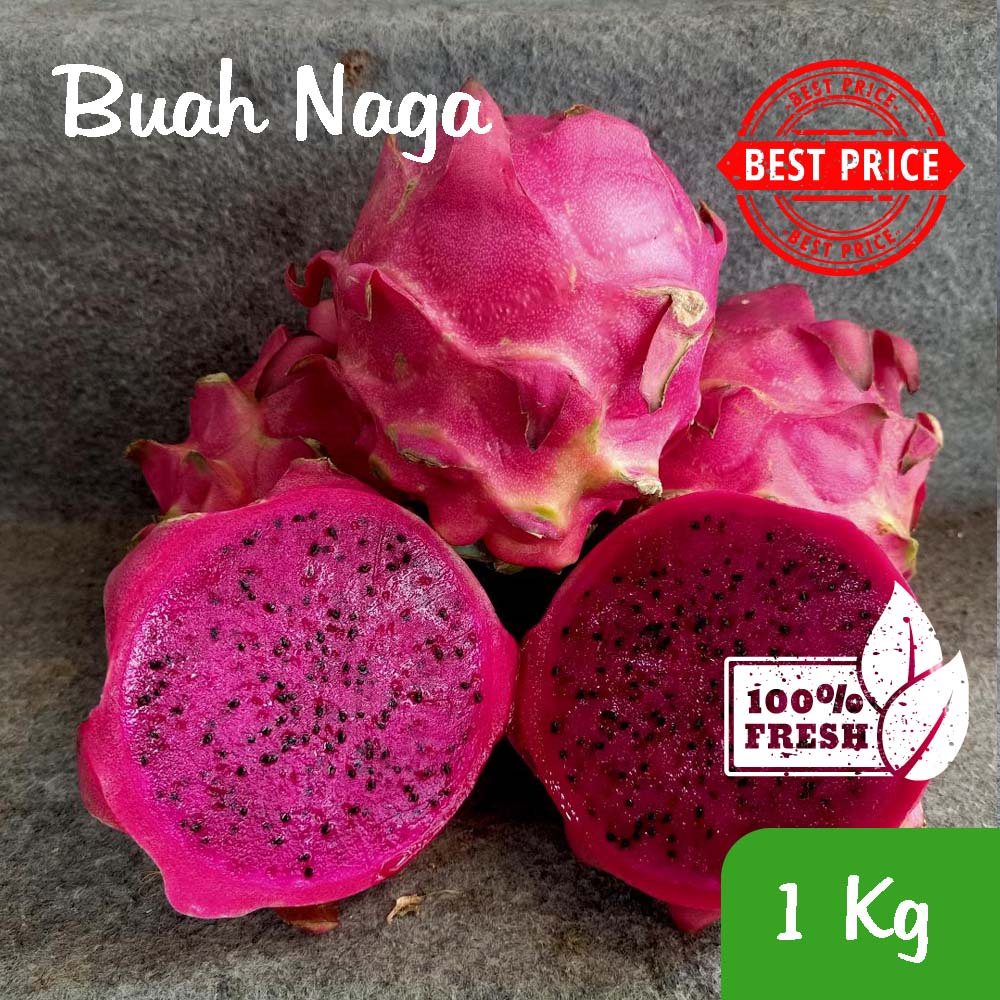 

Buah Naga Merah / Dragon Fruit 1 KG