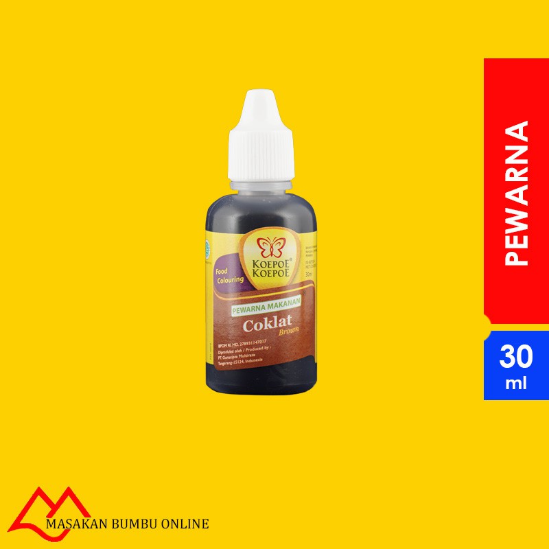 

Pewarna Makanan Cokelat - Cap Koepoe Koepoe