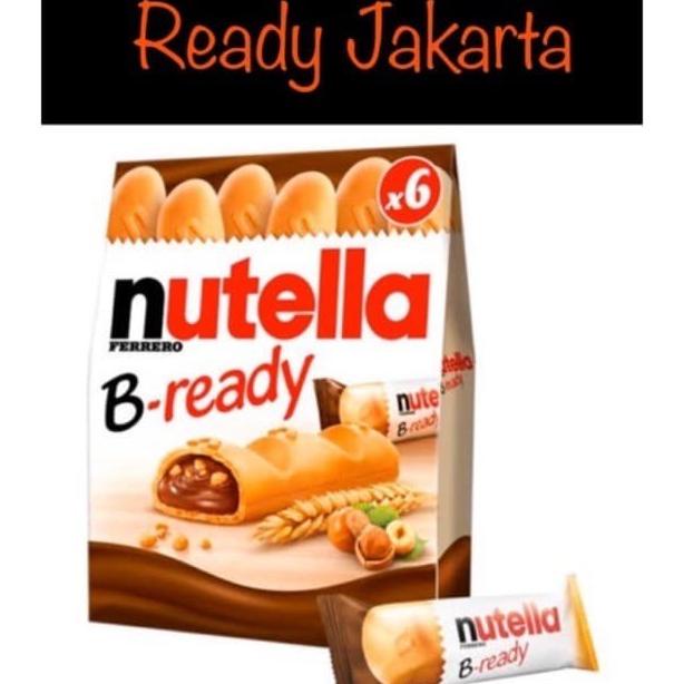 

PROMO Nutella B-Ready Bready Pack isi 6 MURAH