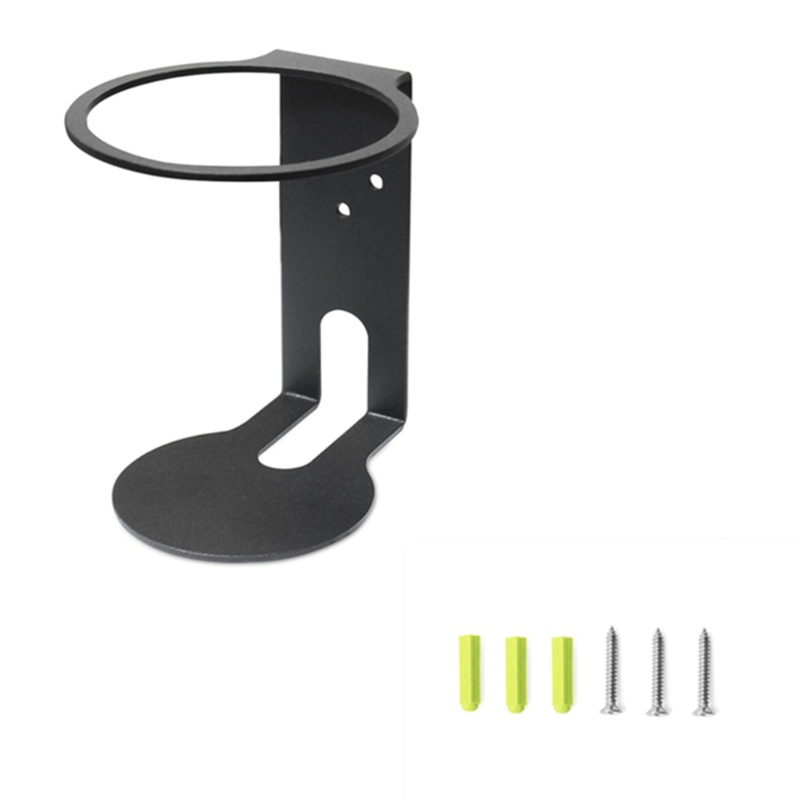 Bracket Dudukan Dinding Speaker BT Bahan Aluminium Alloy Untuk Flip 5bolak Balik6 Speaker, Hitam