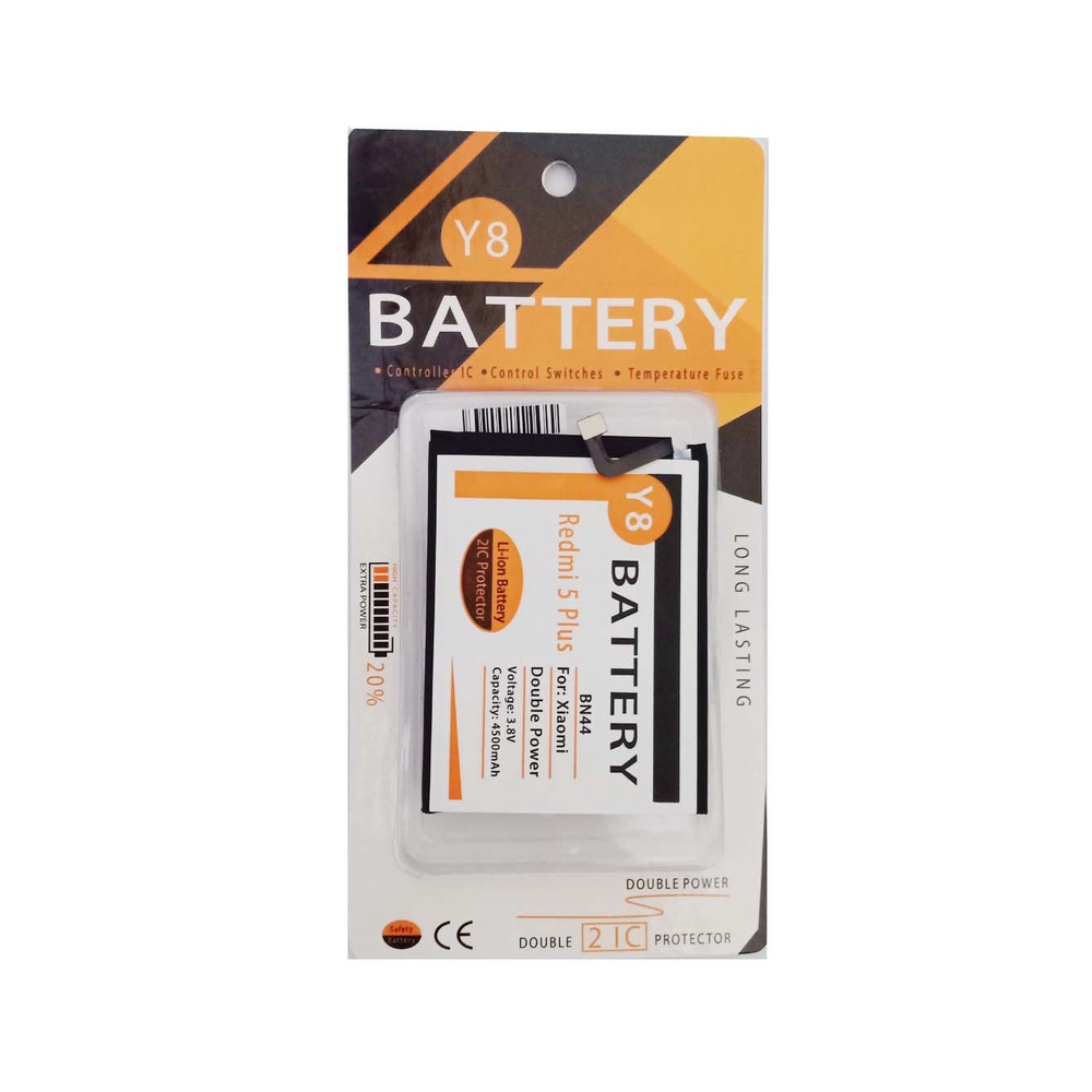 Baterai handphone Xiaomi Redmi 5 Plus BN44 Double Power IC Potection - Batre HP Xiaomi Redmi 5 Plus