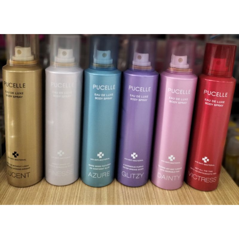 PUCELLE EDL BODY SPRAY/ PUCELLE LUCENT/ EDL / LUCENT BODYSPRAY/ COLOGNE