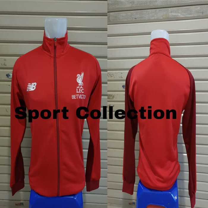 Jaket Bola Liverpool Home 2018-2019 GRADE ORI FASHION DISTRO COWOK CEWEK GAYA TERBARU ABG K9F8
