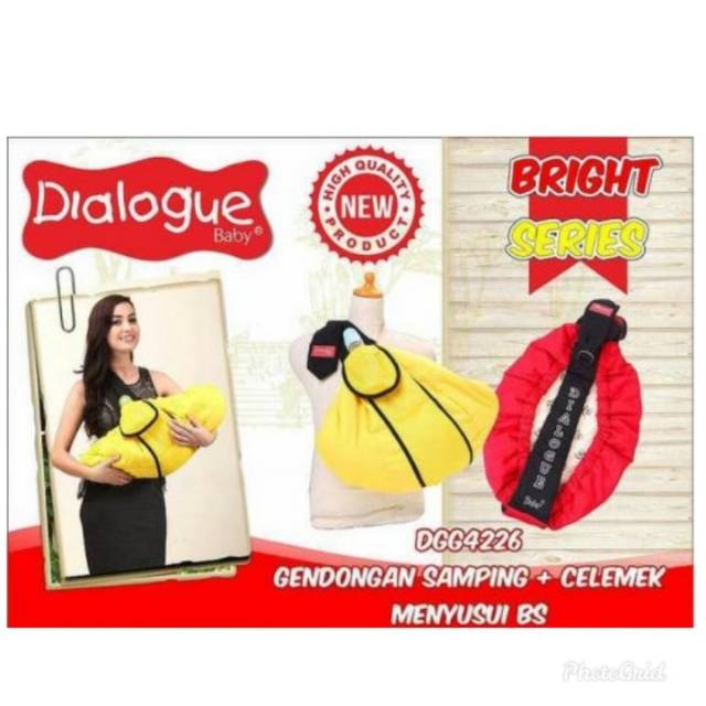Gendongan baby samping dialogue