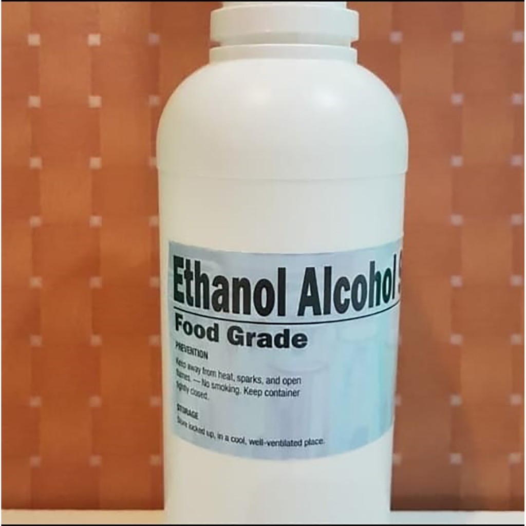 ALKOHOL 96% COA 500ml (ETHANOL) , FOOD GRADE