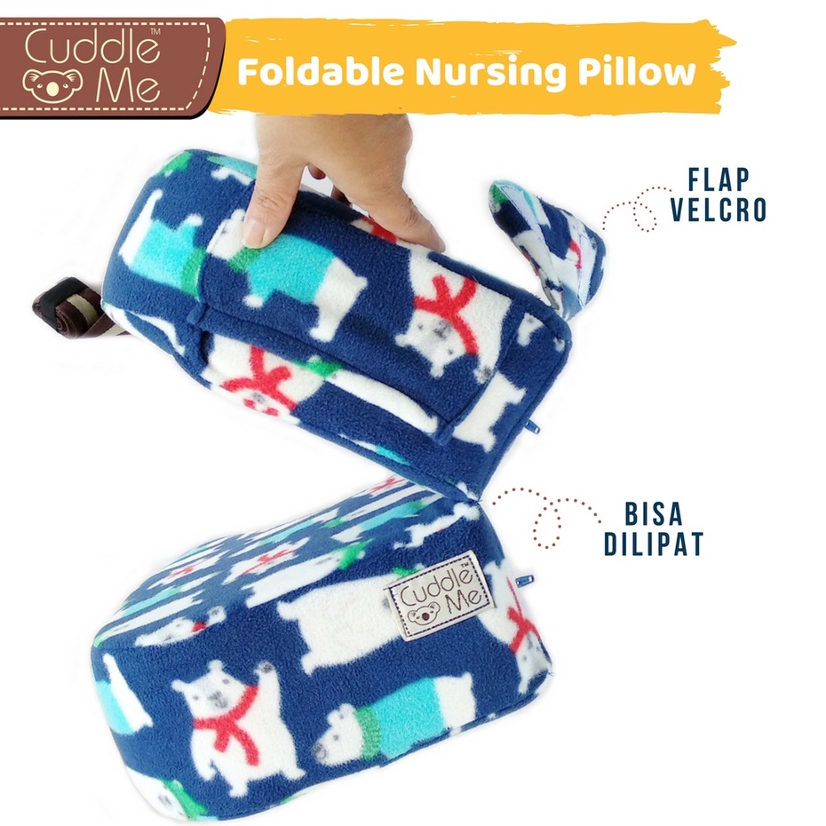 CUDDLE ME - FOLDABLE NURSING PILLOW/ BANTAL MENYUSUI