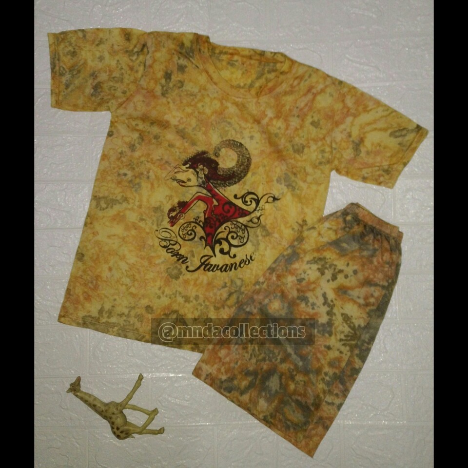 Kaos Setelan Anak Batik/ Setelan Anak Murah/ Setelan Anak Wayang