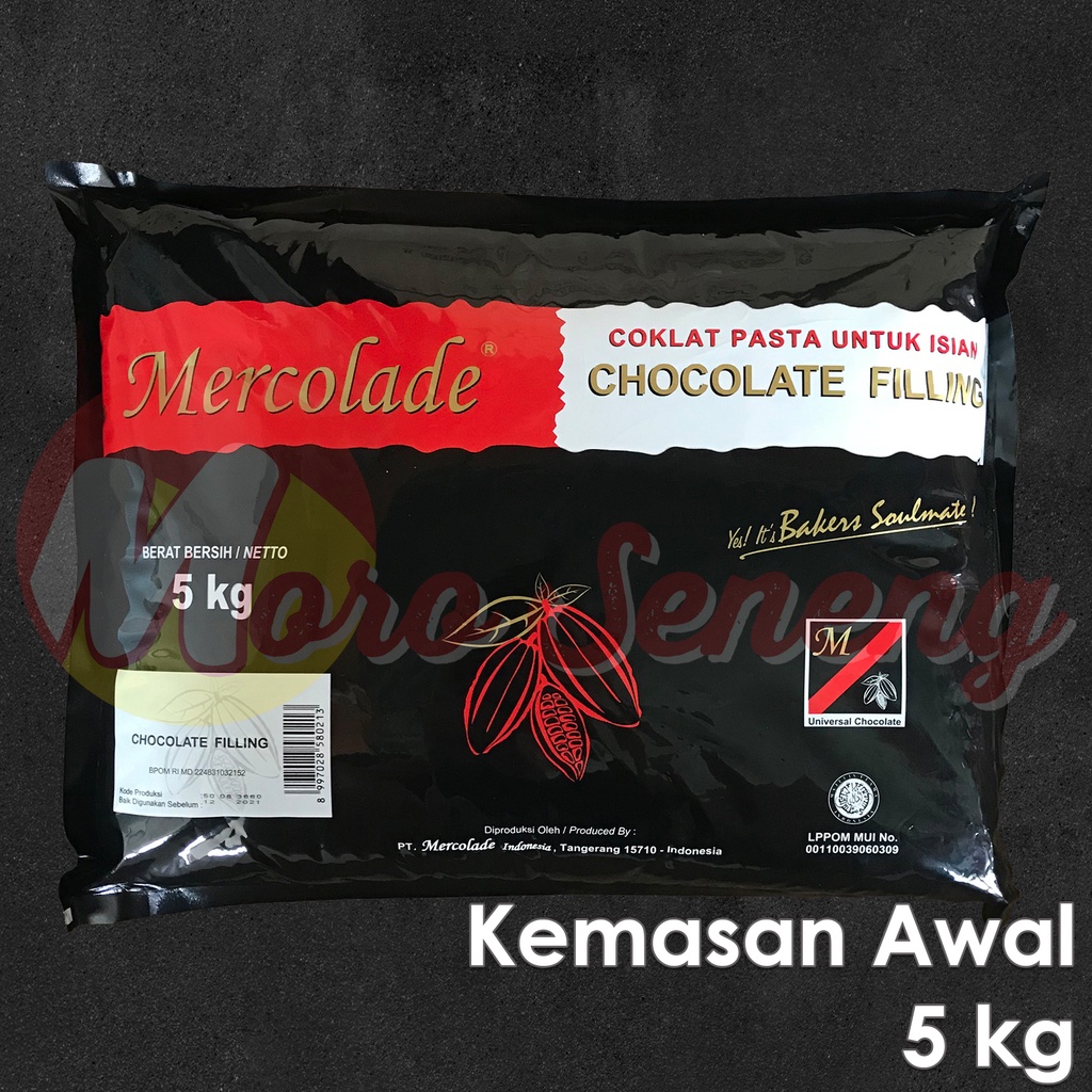 Filling Coklat / Chocolate Filling / Isian Pasta Coklat Mercolade (Repack)