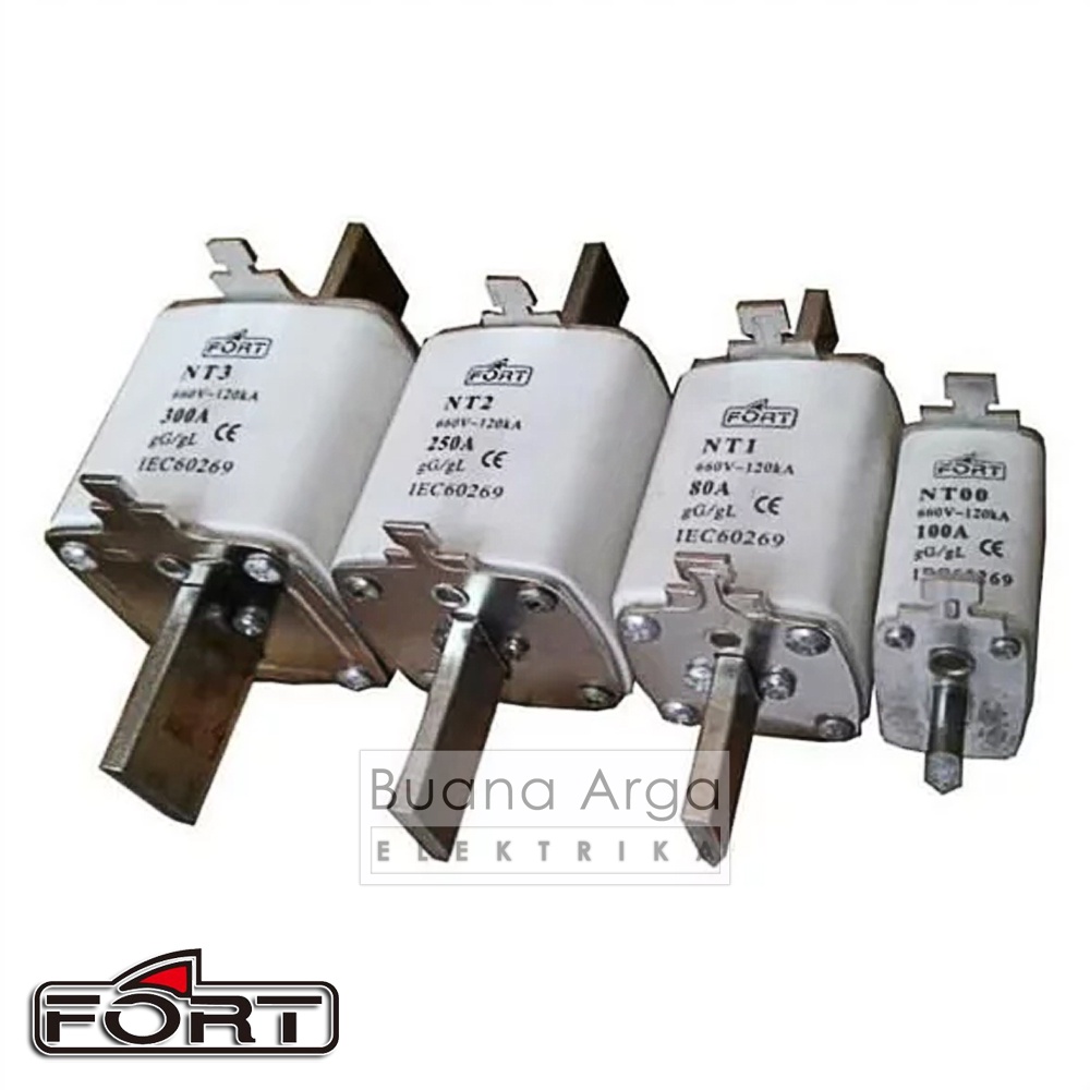 FORT NH Fuse Link NH-2 / NT-2 250-400 Ampere 660V