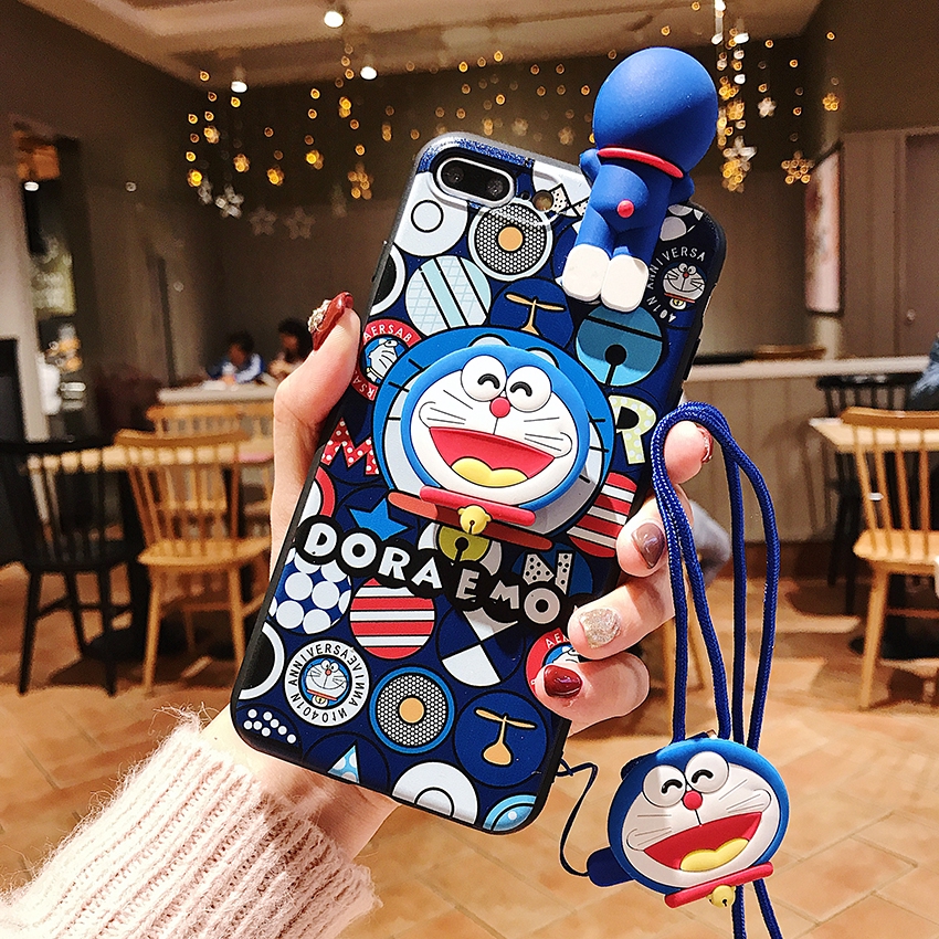 Doraemon Doll Casing OPPO A15 A11k A33 A53 A92 A52 A91 A31