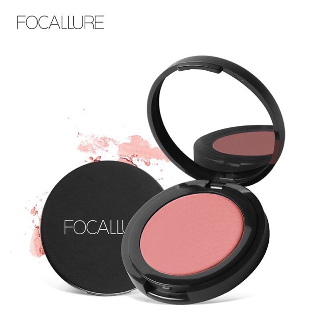 DOMMO - D8143 Focallure Single Blush On FA25 Natural Blush on Sweet Face Cheek Make Up Powder-Blushed