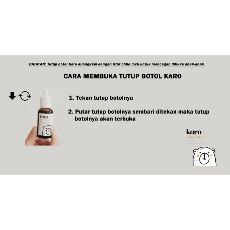 Karo Baby Hair Oil kemiri