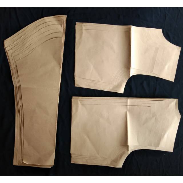 Pola Baju Gamis Wanita atasan Murah/ bahan tebal/