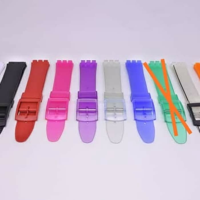 tali jam aksesoris jam murah Tali Pengganti Jam Tangan Swatch Tali Jam Tali Swatch Kualitas Bagus