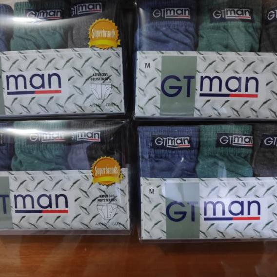 ☪ CELANA DALAM GT MAN GMY / CD GT MAN GMY PRIA / CD GT GMY KATUN ISI 3 PASTI ORI, ASLI, DESAIN COMFY