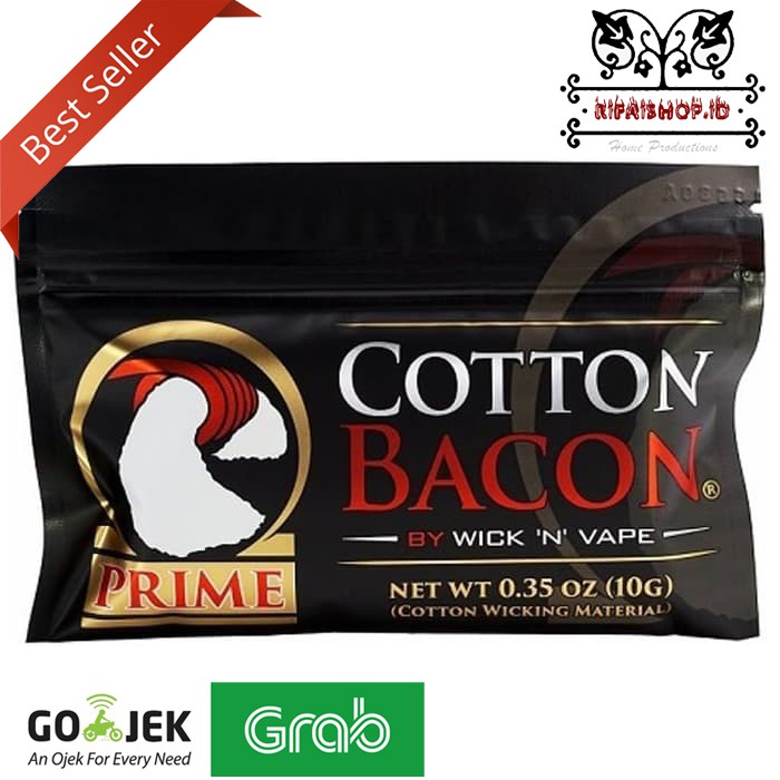 Cotton Bacon V2 by Wick N Vape Kapas Organik vape vaping