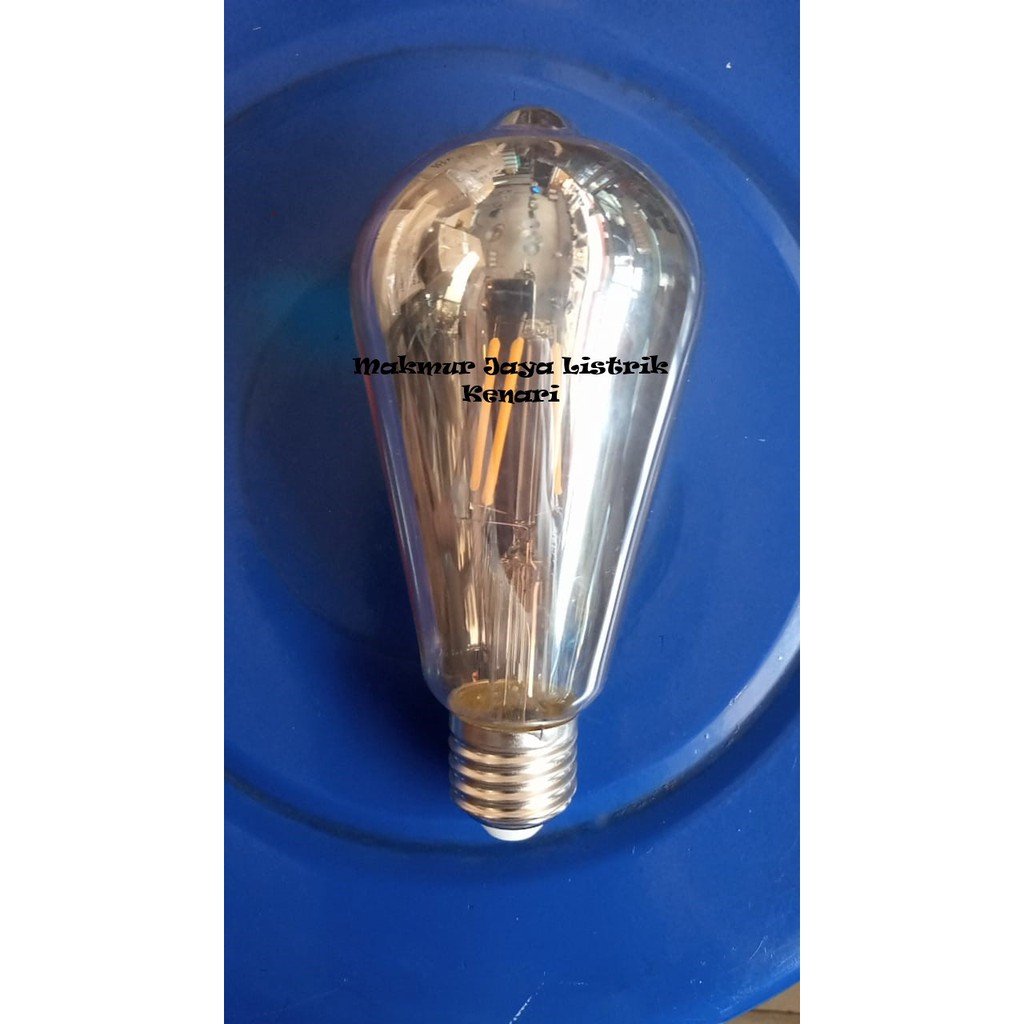 LAMPU LED FILAMENT 4W / LAMPU EDISON 4 WATT E27 / LED BULB ST64