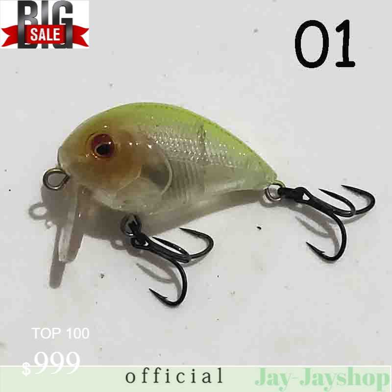 Hoox Wacky Wacky Top Water Crank Bait. Umpan Casting. Cleareance Sale