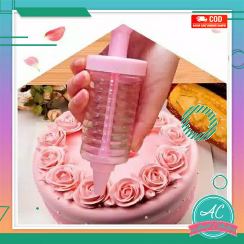 cupcake Cake dekoration cetak cetakan dekorasi cream krim kue alat hias kue ulang tahun 8in1