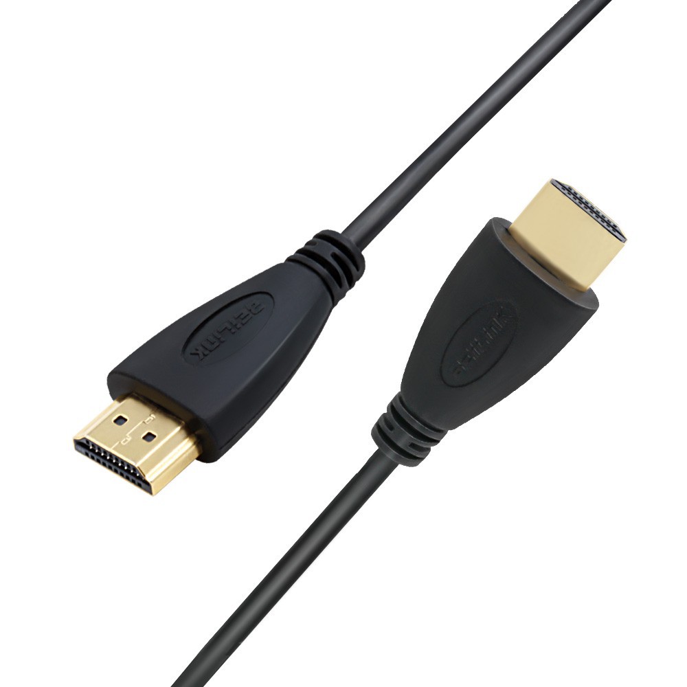 Grab Medan Kabel HDMI 1.4 1080P 3D BEILINK 1M TV Black