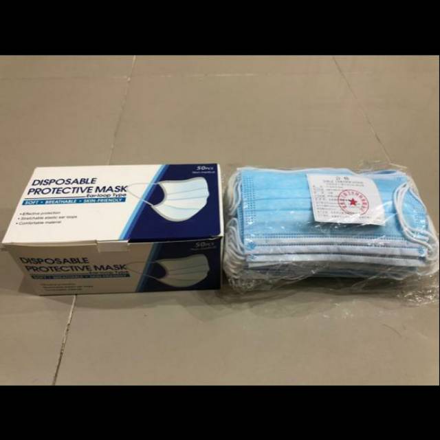 Masker 3 PLY 1 box isi 50 pcs
