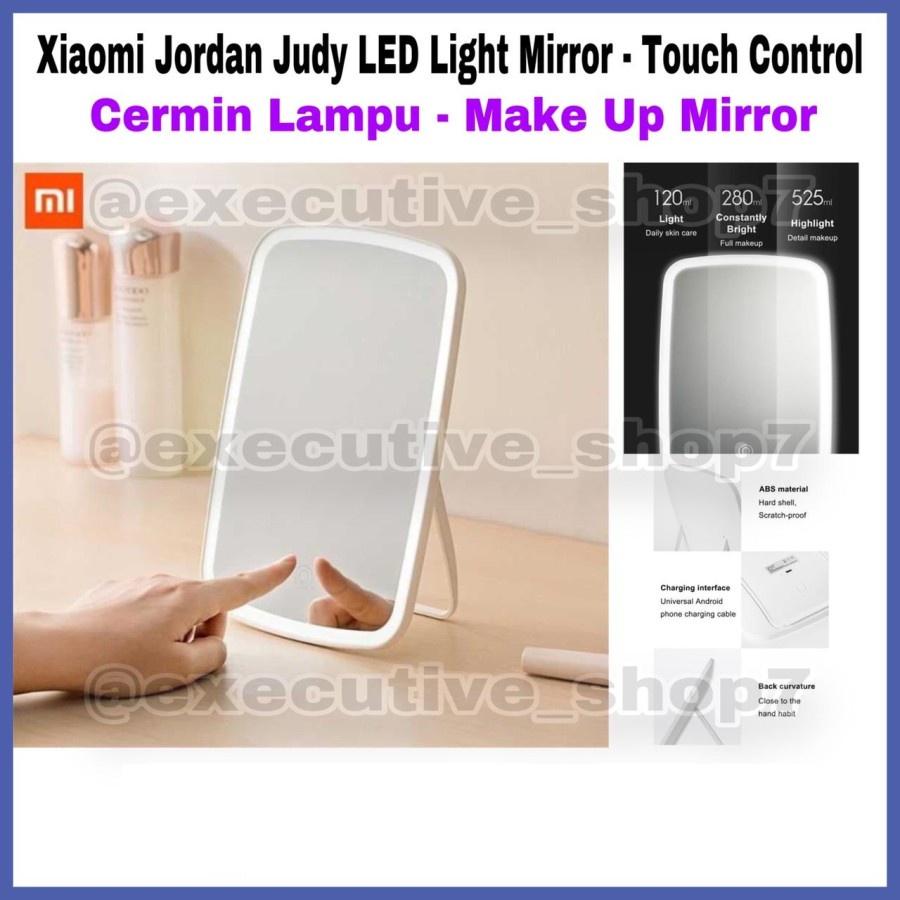 Mi Jordan Judy LED light Mirror - Touch Control - Cermin Lampu