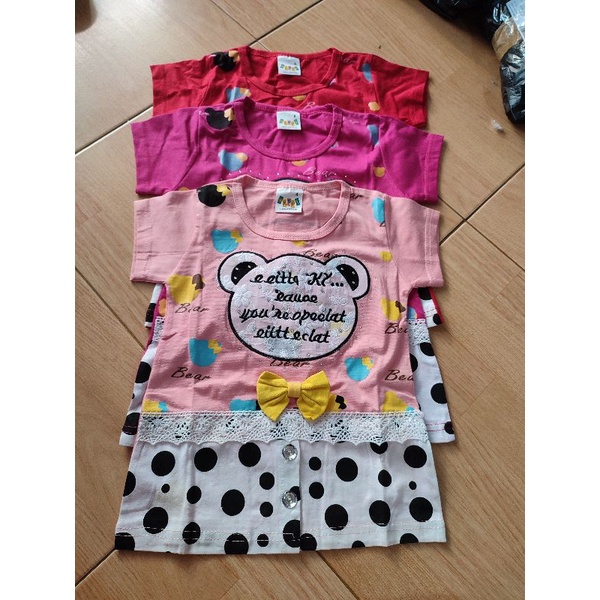 Blus Fashion anak perempuan 4 - 8 tahun