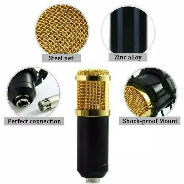 MIC CONDENSOR MICROPHONE COWBOY AW315 MIC SMULE