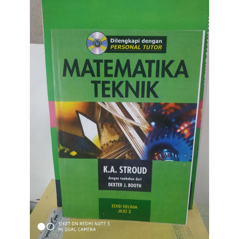 Matematika U/ Teknik Jl.2 Ed.5 K.A. Stroud Penerbit Erlangga