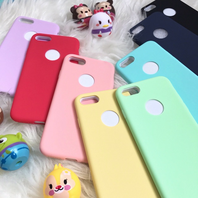SOFT JELLY Case SOFTCASE MACAROON CANDY PASTEL FOR IPHONE 5 6 6+ 7 7+ 8 8+ X