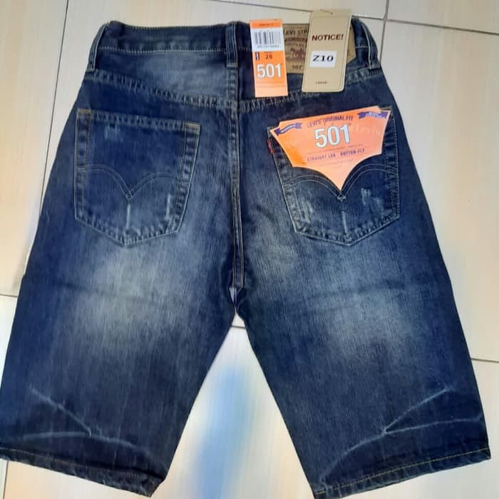NEW FB CELANA JEANS PENDEK LEVIS ORIGINAL IMPOR - LEVIS BLUE JEANS