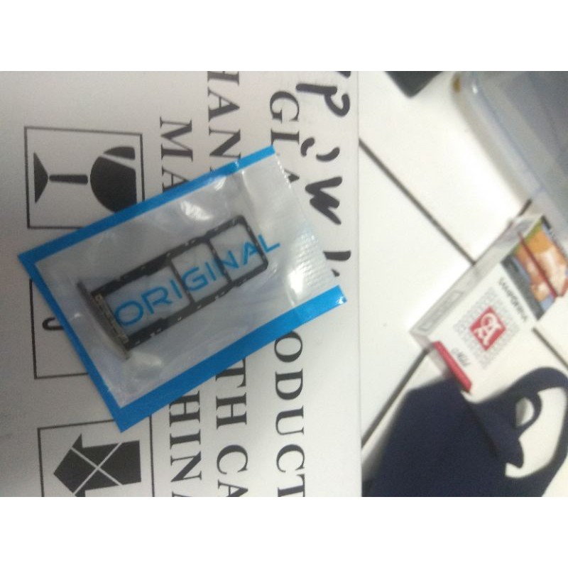 Sim tray sim lock slot sim tempat kartu sim Asus Zenfone Max Pro M2 ZB631KL Original