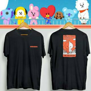  KAOS  BT21 kaos  bts TATA CHIMMY VAN SHOOKY  COOKY MANG 