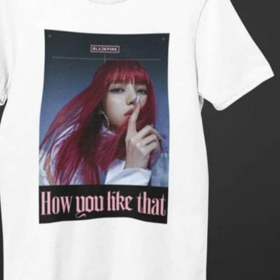 ➨ KAOS BLACKPINK KAOS WANITA PRIA COTTON ➧
