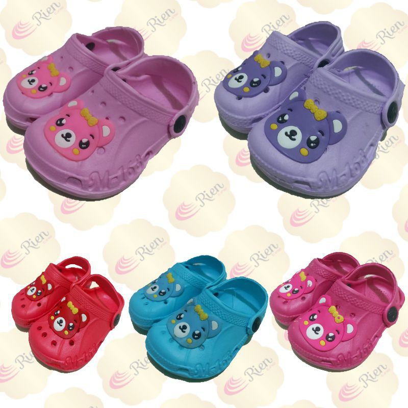 Sandal anak balita Dulux beruang M168 - sendal baim bayi Dulux beruang
