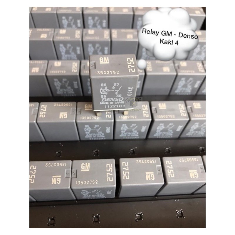 Relay GM - Denso kaki 4