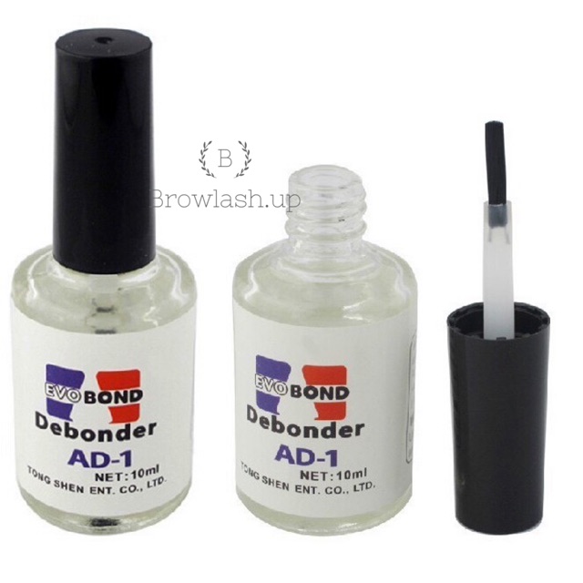 Evo bond Debonder remover glue AD-1 cairan pembersih lem eyelash extension pinset tweezer