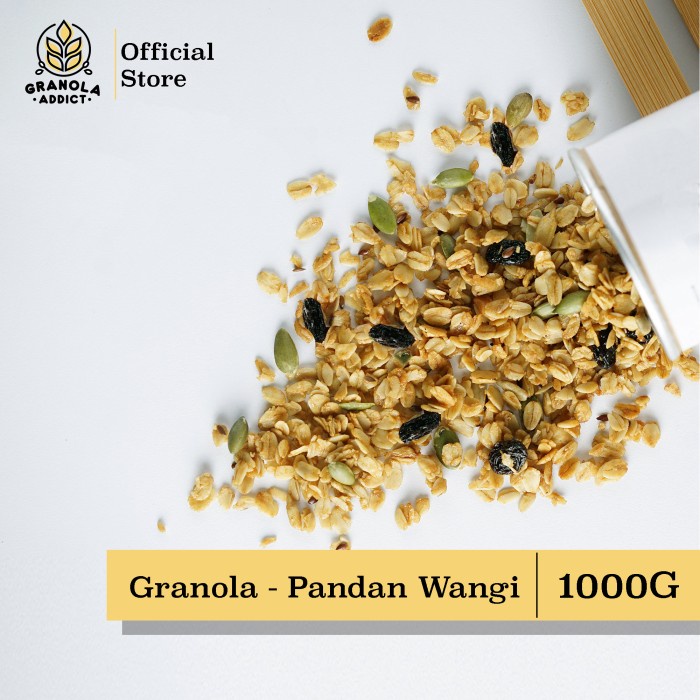 

Jual Granola Addict - Pandan Wangi 1000G / 1Kg